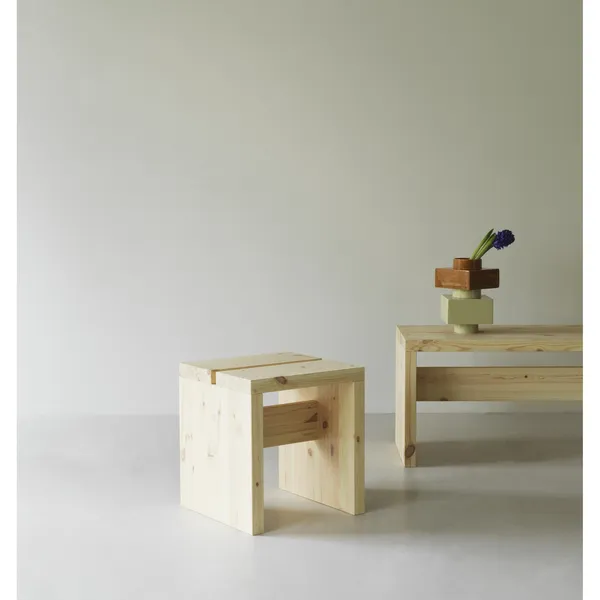 Stretch Stool Pine