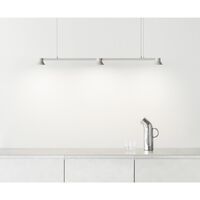Hat Linear Pendelleuchte Klein Warmes Grau