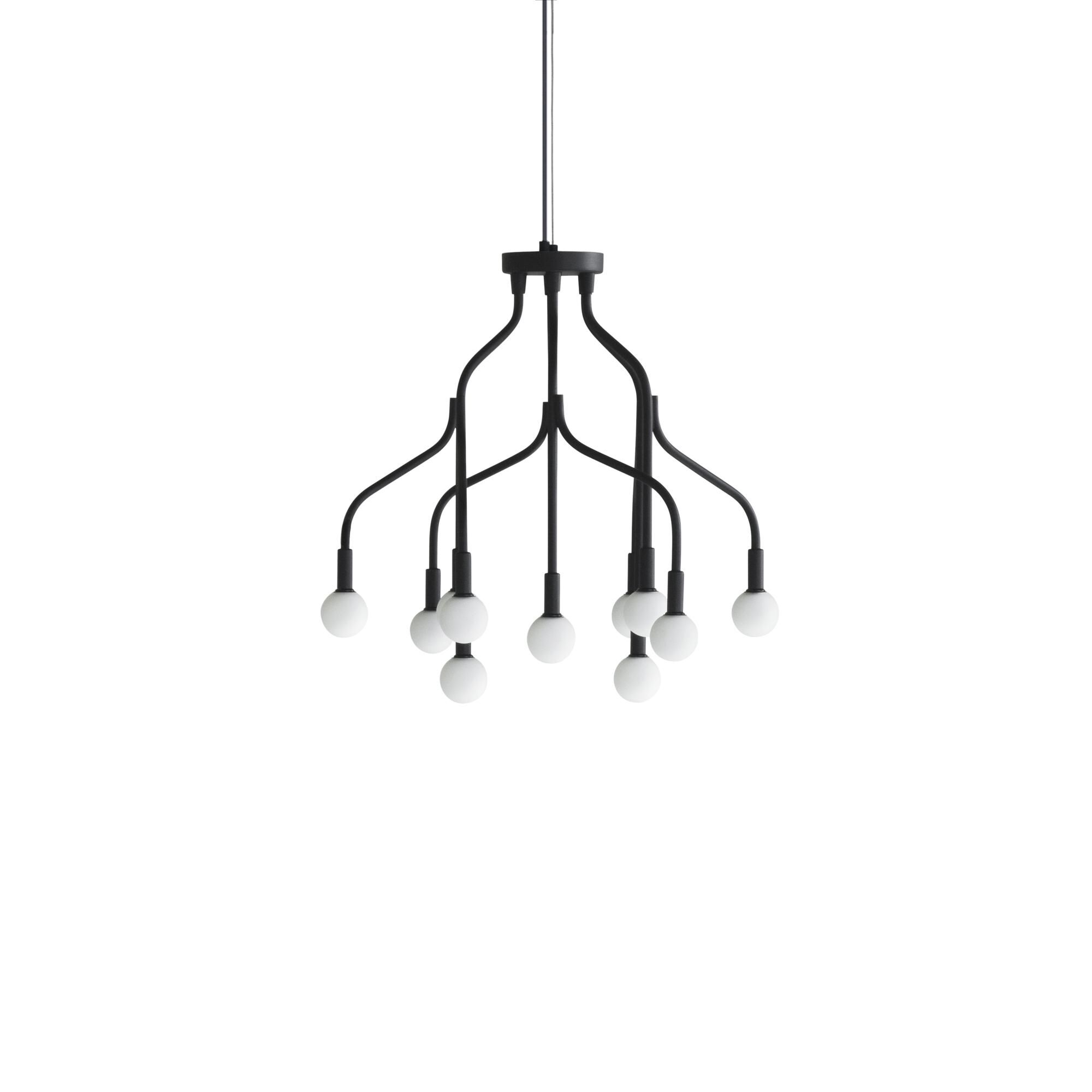 Growth Taklampe Liten Svart