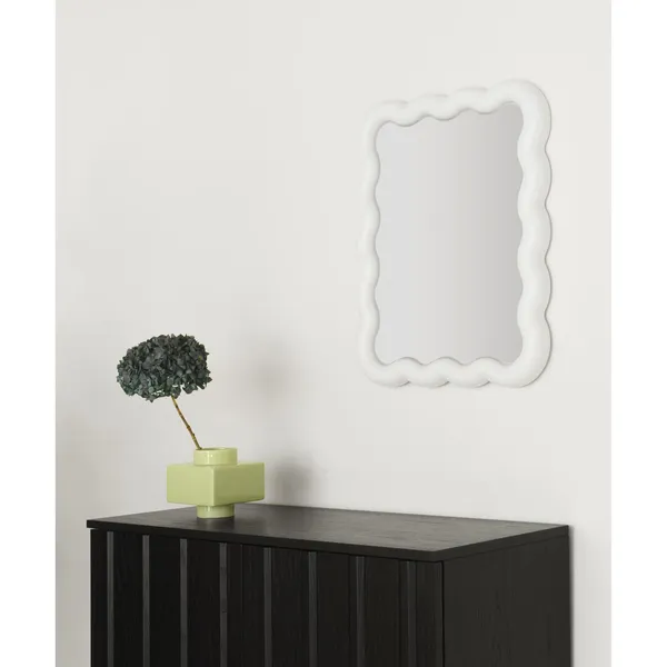 Illu Spejl 65 x 50 cm Hvid