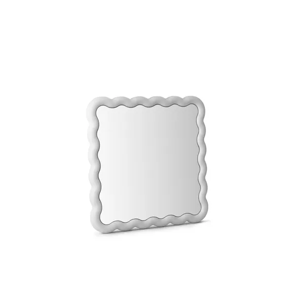 Illu Spejl 80 x 80 cm Hvid