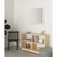 Lustro Illu 80 x 80 cm Biały