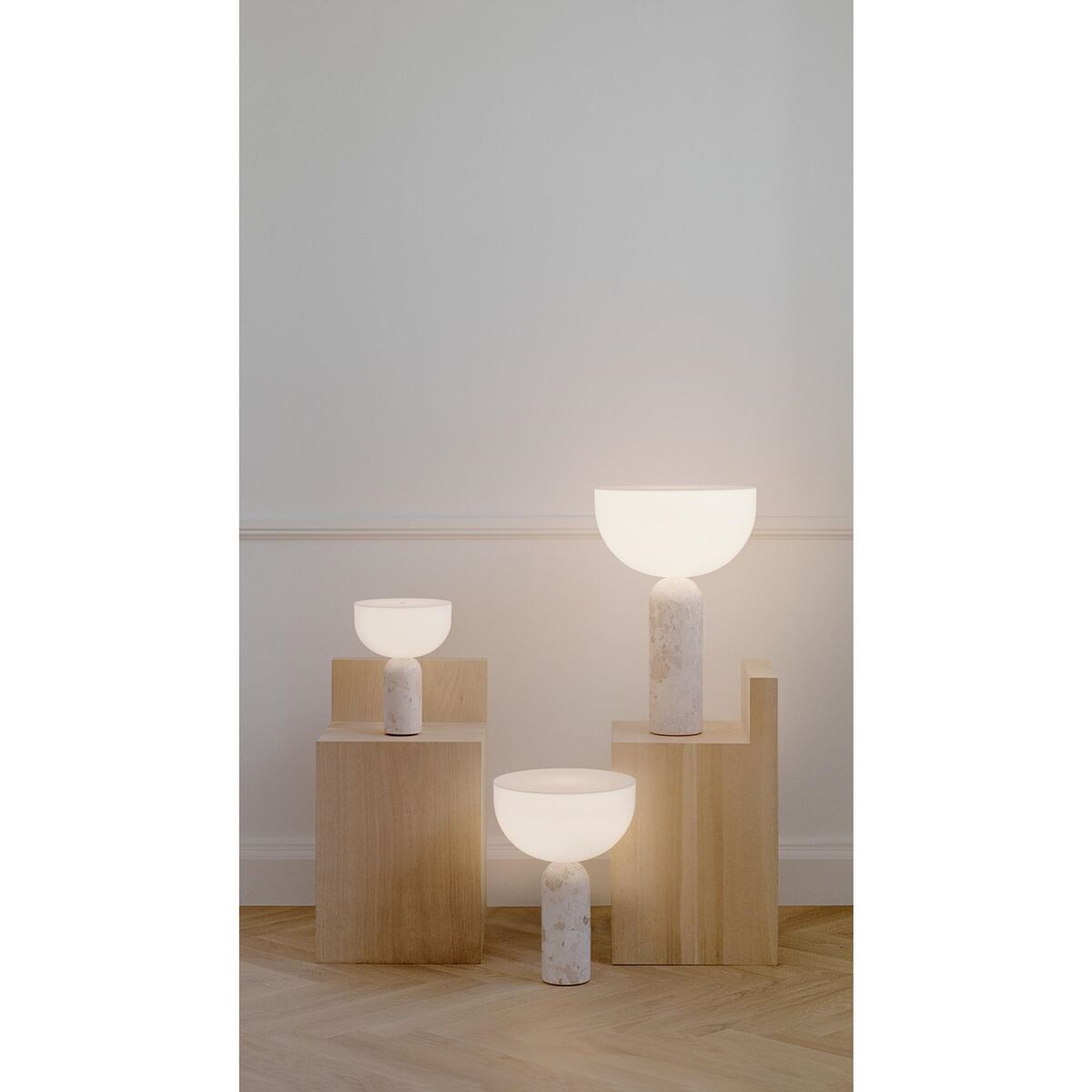 Kizu Draagbare Lamp Kunis Breccia