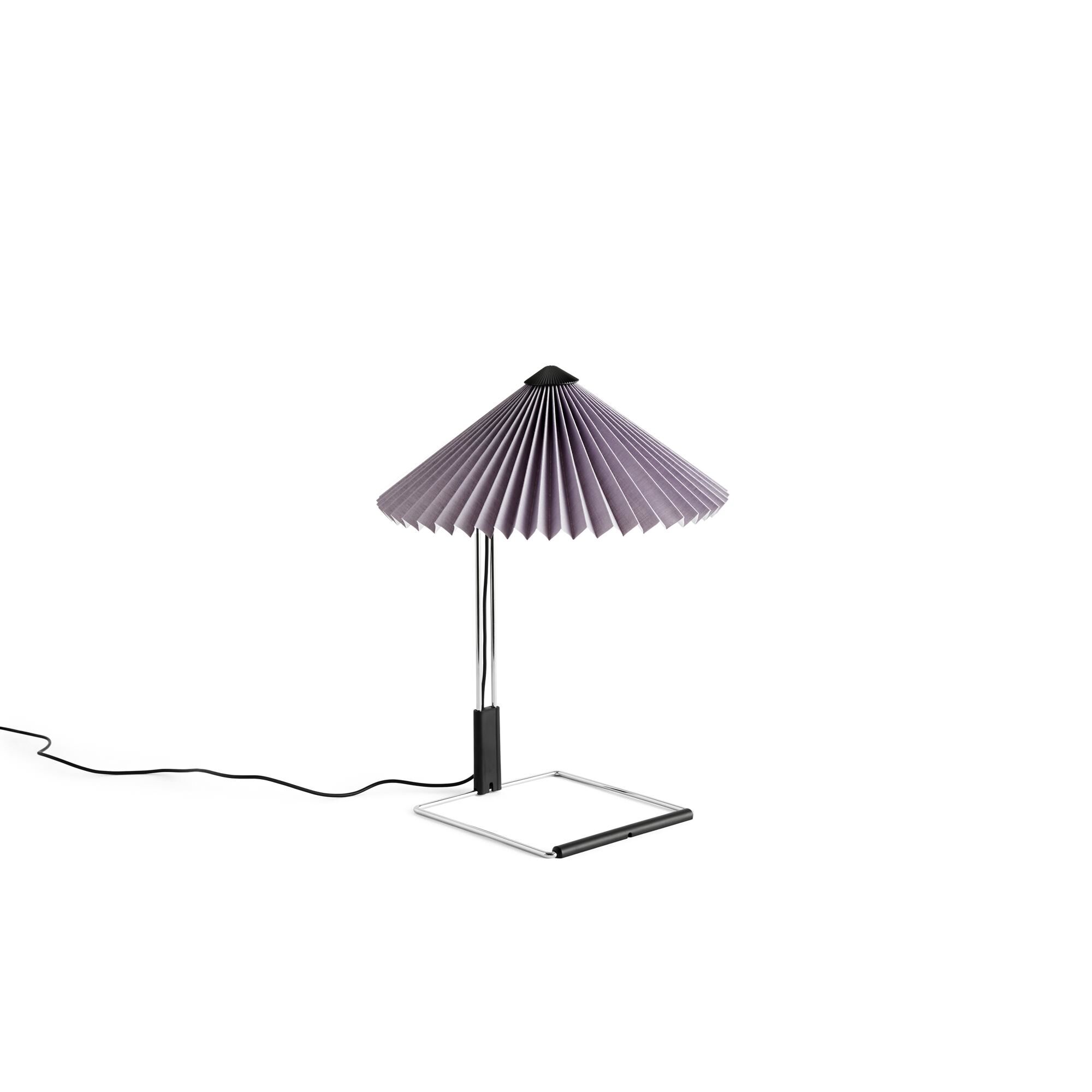Matin Bordslampa Krom/Lavendel 300
