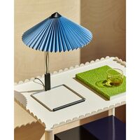 Matin Table Lamp Chrome/ White 300