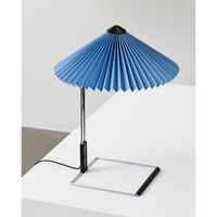 Matin Table Lamp Chrome/ White 300