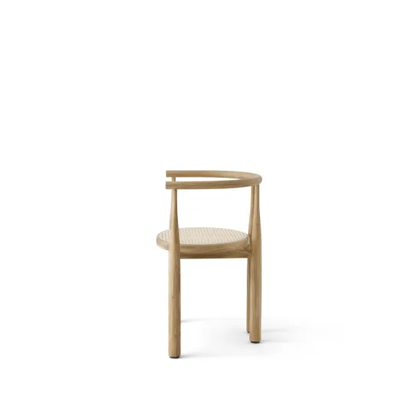Bukowski Dining Chair Oak with French Cane