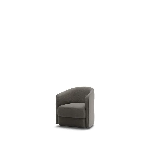 Covent Schmaler Sessel Dunkeltaupe