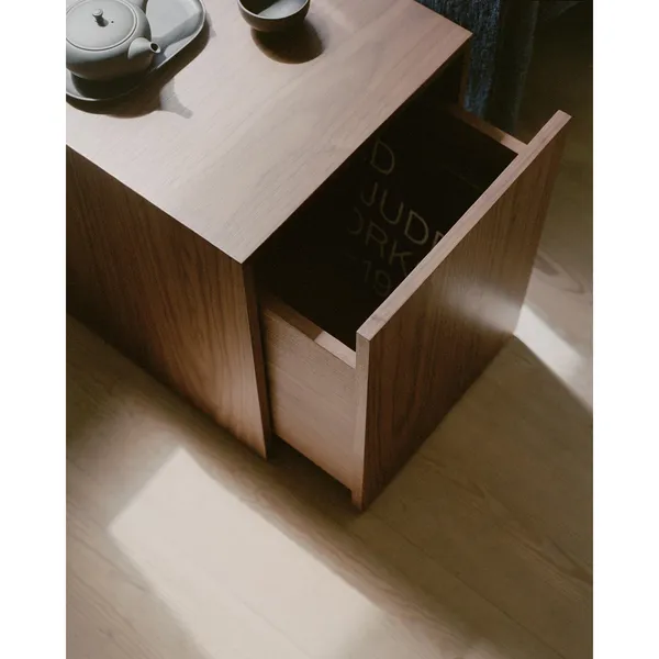 Mass Side Table with Drawer