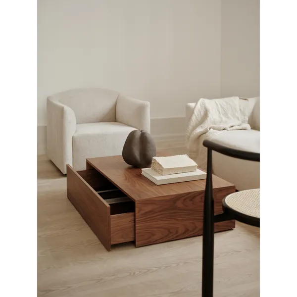 Mass Coffee Table High with Drawer
