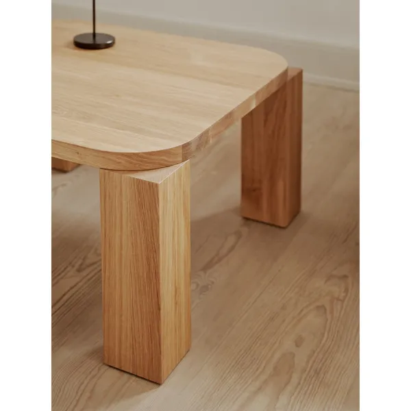 Atlas Couchtisch 60x60 Natureiche