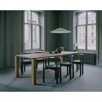 Atlas Eettafel 200x95 cm Gerookt Eiken