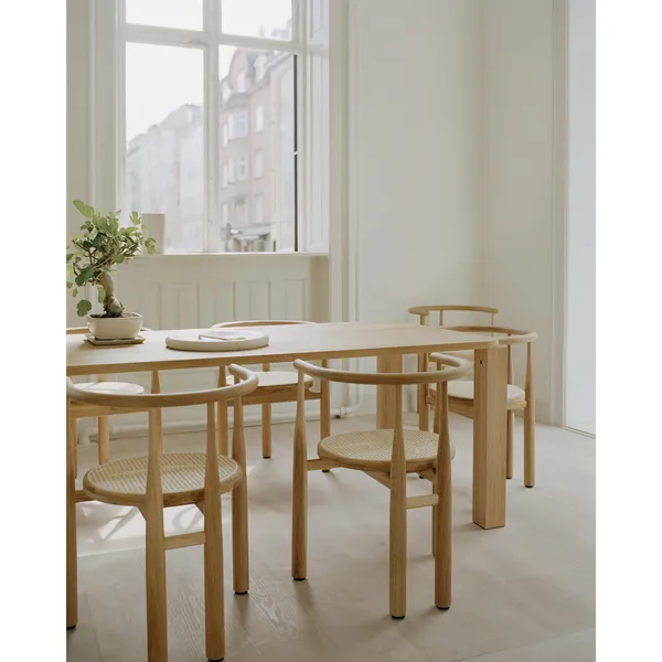 Atlas Eettafel 200x95 cm Gerookt Eiken