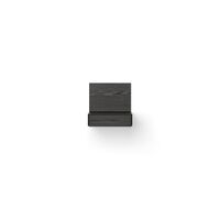 Tana Bedside Table Black Stained Oak
