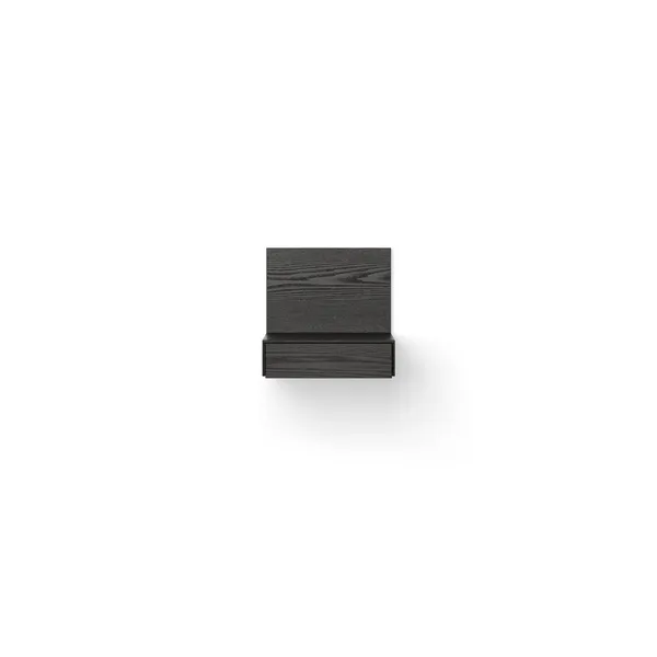 Tana Bedside Table Black Stained Oak