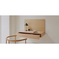 Tana Wall Desk Walnut