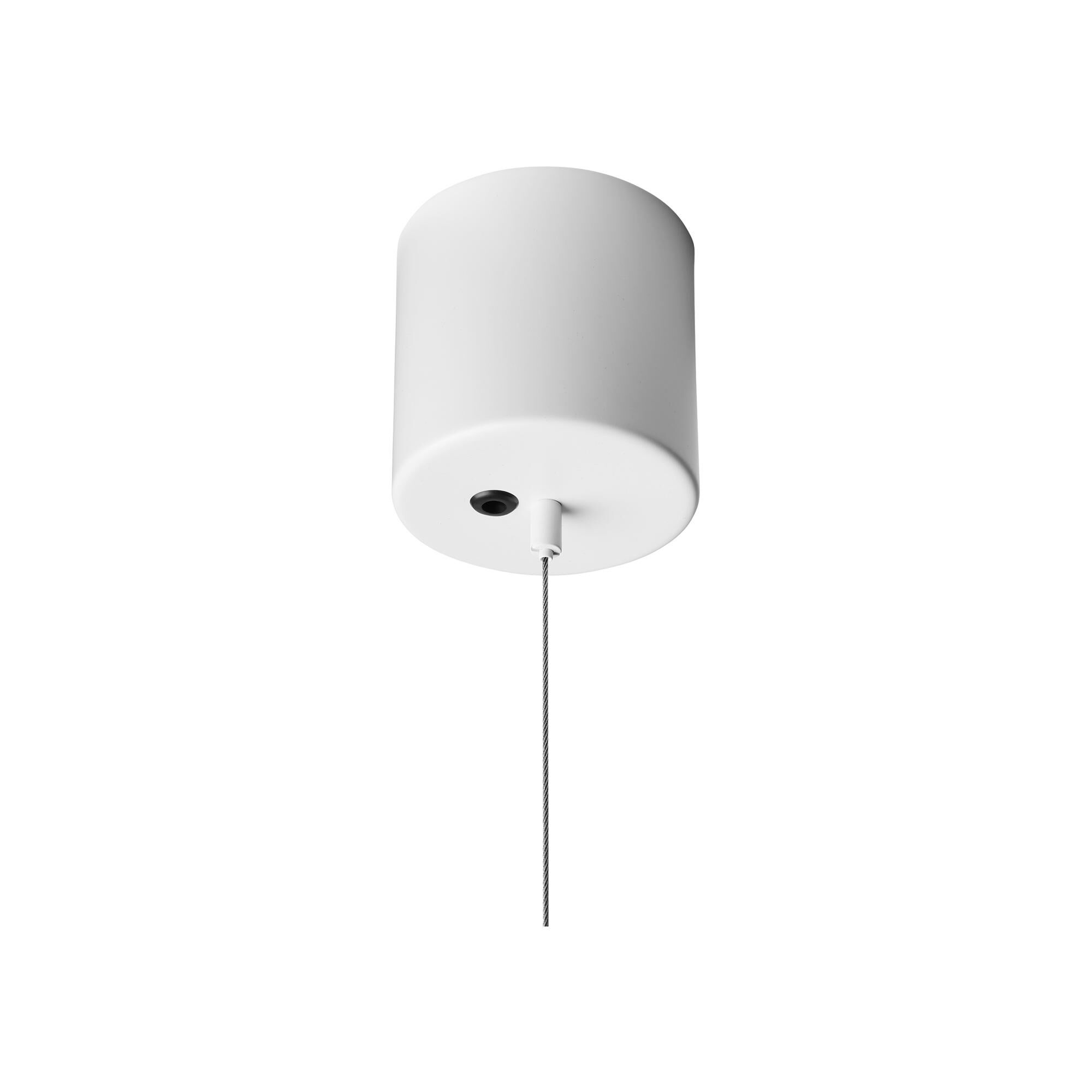 Ceiling Cup Med Wire Hvid