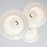 Anoli 3 Pendelleuchte in Opal