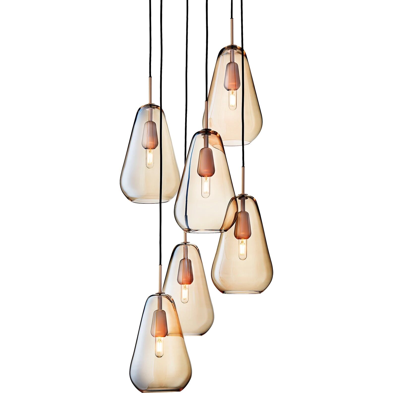 Lustre Anoli 6 Or Nordique