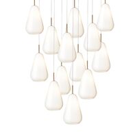 Anoli 13 Pendel Nordisk Guld & Opal