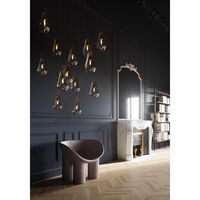 Anoli 13 Pendel Nordisk Guld & Opal