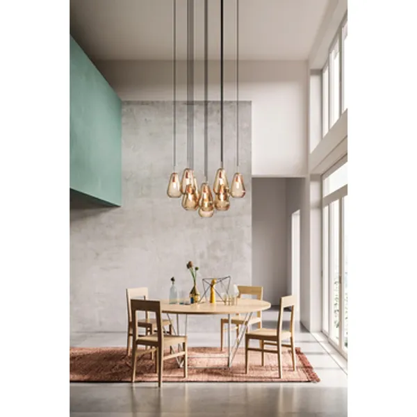 Anoli 13 Pendel Nordisk Guld & Opal