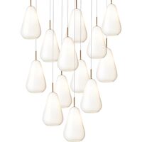 Anoli 13 Pendel Nordisk Guld & Opal