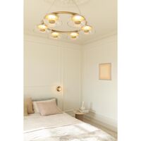 Blossi 6 Pendelleuchte Nordic Gold
