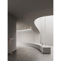Blossi Gulvlampe Nordisk Gull