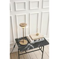 Blossi Table Lamp Nordic Gold/ Clear