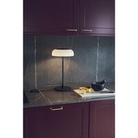 Blossi Table Lamp Black & Opal