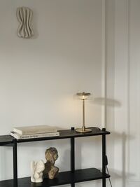 Blossi Bordlampe Lille Nordic Gold