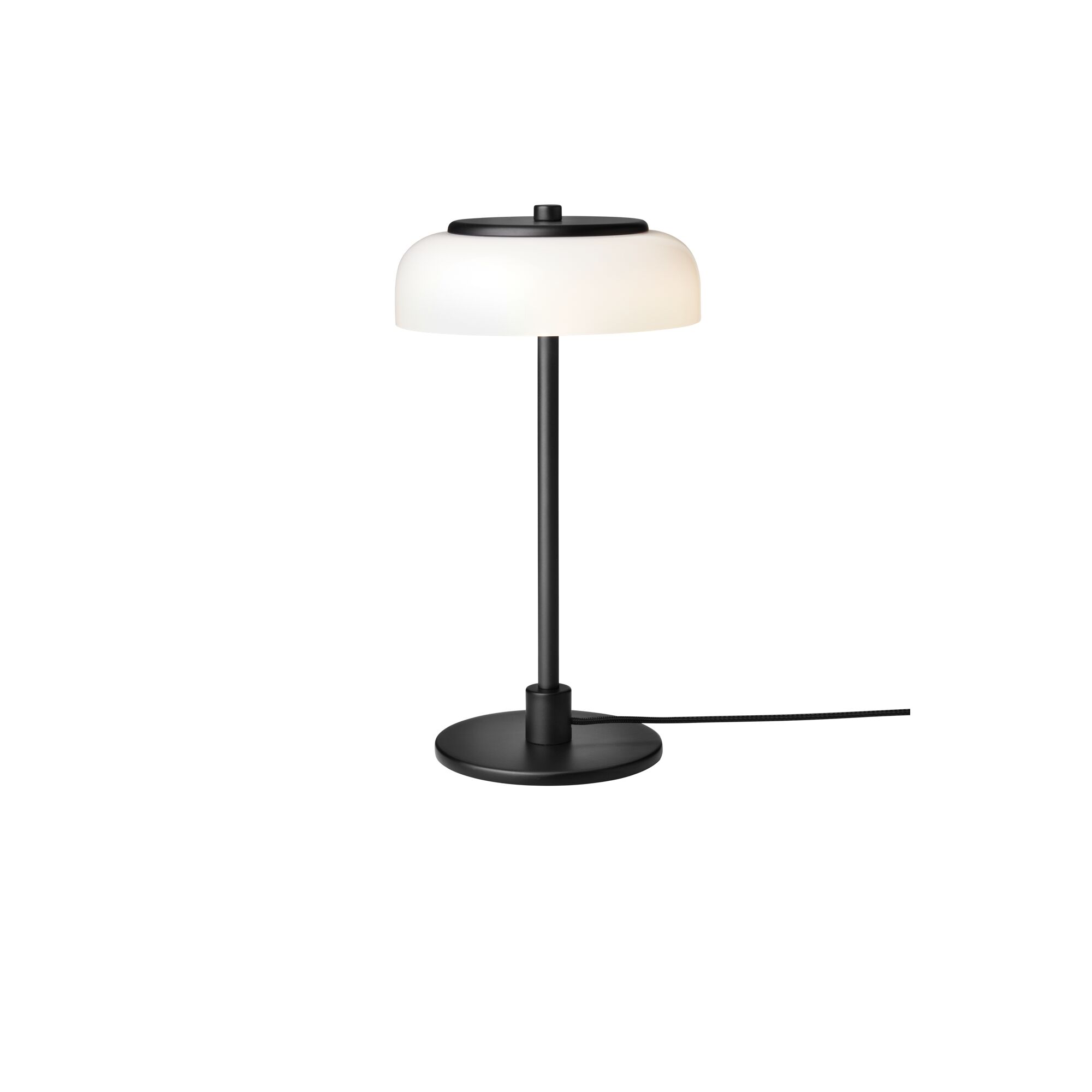 Blossi Bordslampa Liten Svart/ Opal