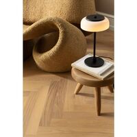 Blossi Table Lamp Small Black/ Opal