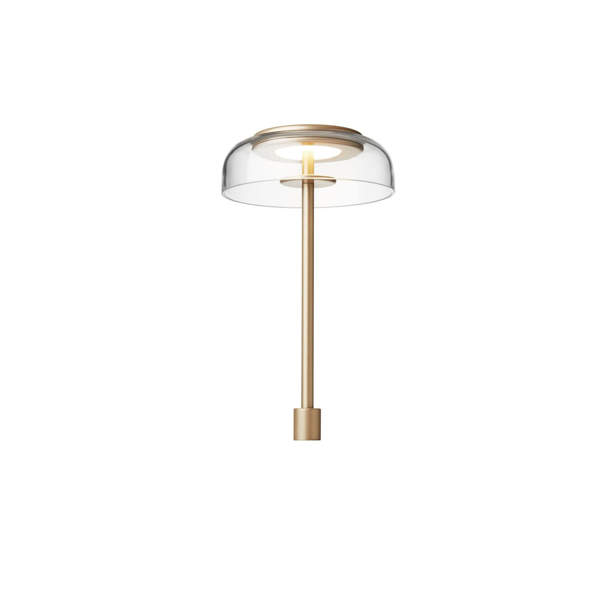 Blossi Inbyggd Bordslampa Liten Nordisk Guld