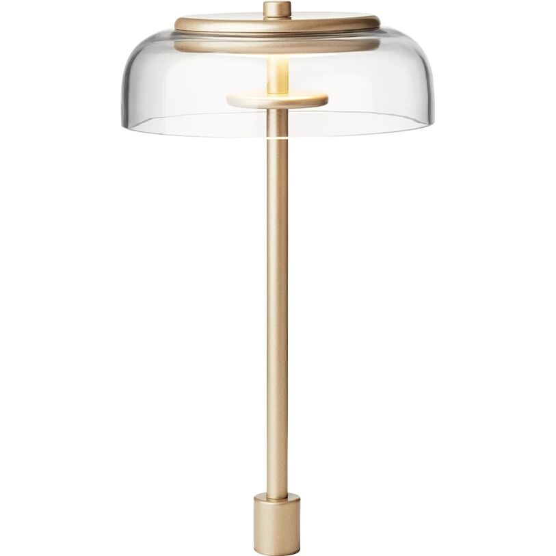 Blossi Innebygd Bordlampe Liten Nordisk Gull