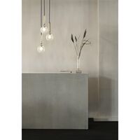 Miira 3 Pendel Messing & Klar Optic