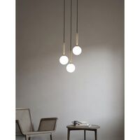 Miira 3 Pendel Messing & Opal