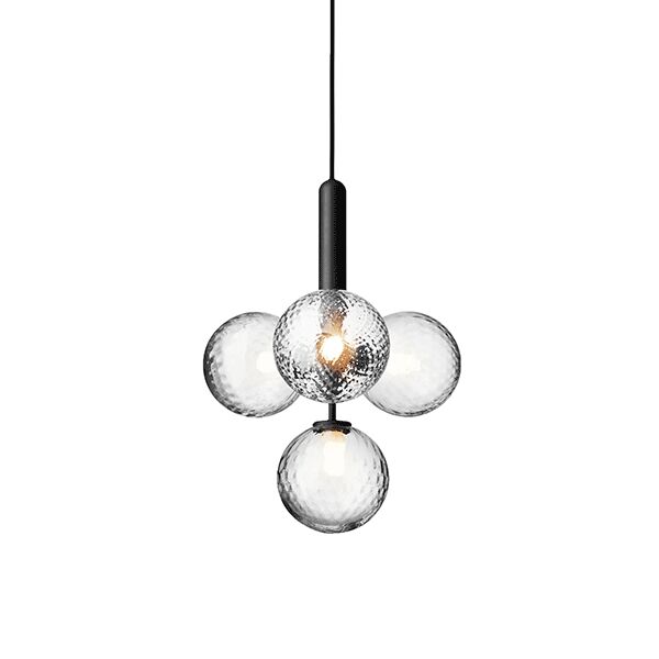 Miira 4 Taklampa Rock Grey & Transparent