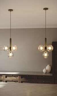 Miira 4 Pendel Rock Grey & Klar