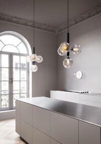 Miira 4 Pendel Rock Grey & Klar