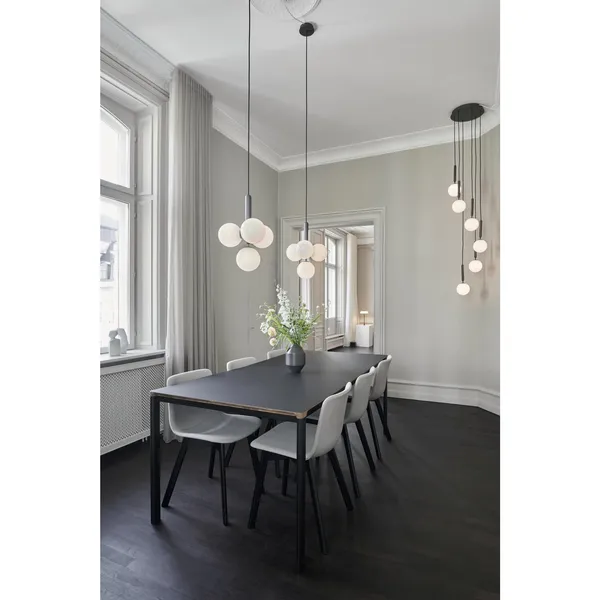 Miira 6 Pendel Børstet Messing/Optic Gold