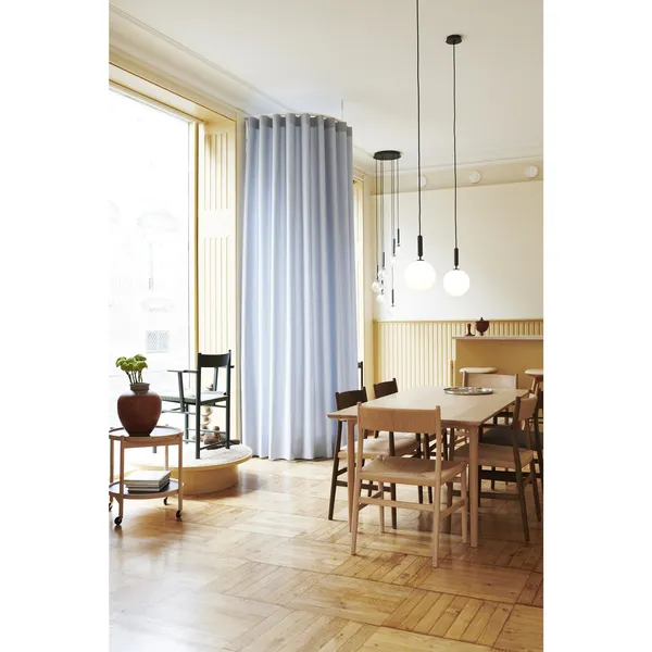 Miira 6 Pendel Børstet Messing/Optic Gold