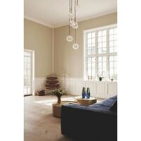 Miira 6 Pendel Stor Messing & Klar Optic