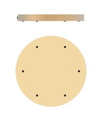 Miira 6 Pendel Stor Messing & Klar Optic