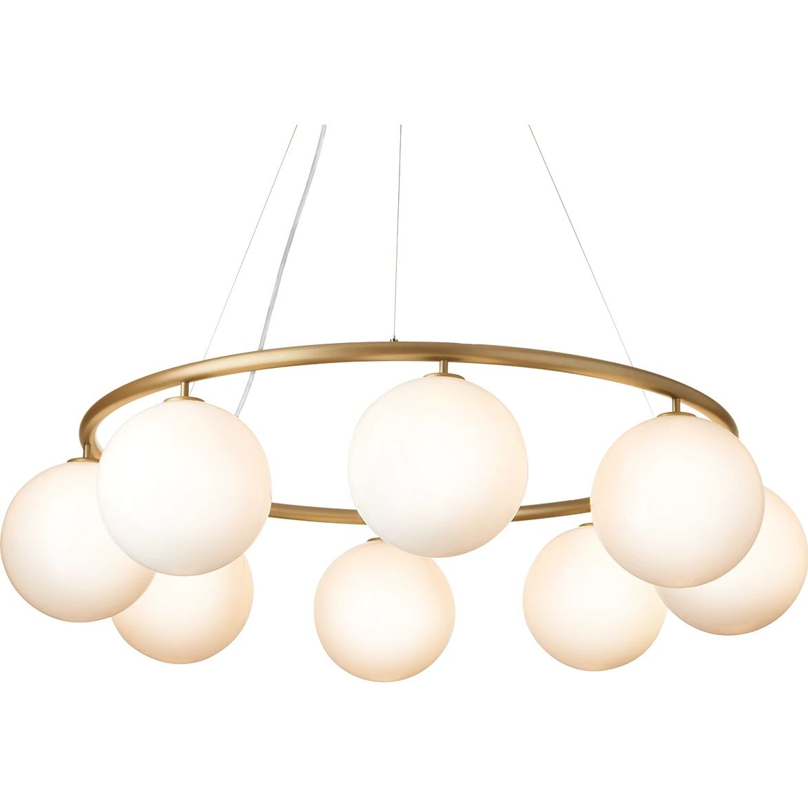 Miira 8 Laiton circulaire Laiton/Opale