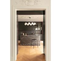 Miira 8 Circular Lysekrone Mørk Bronze/Opal