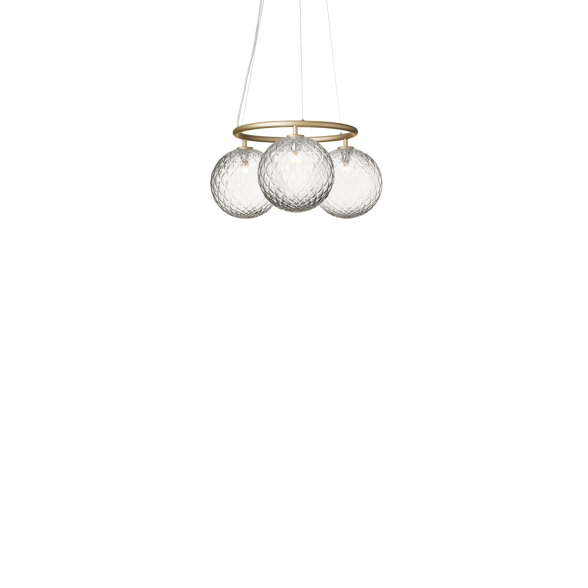 Miira 3 Circular Taklampa M&auml;ssing/Optic Clear