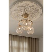 Miira 3 Circular Pendel Messing/Optic Clear