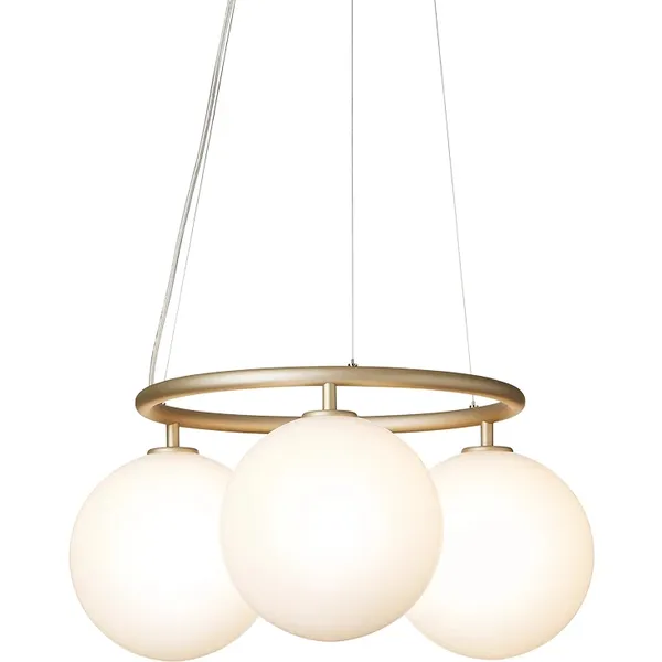 Miira 3 Circular Pendel Messing/Opal
